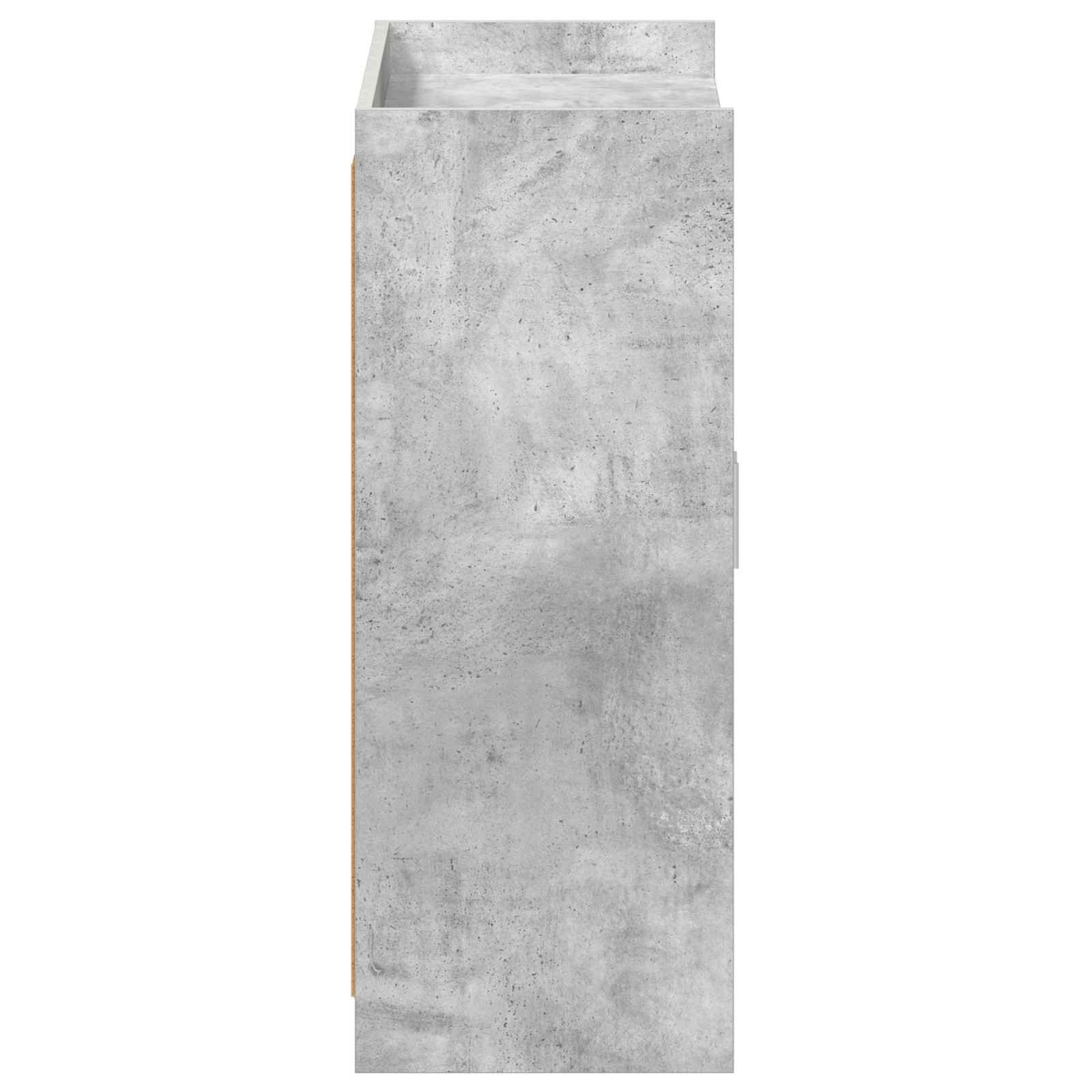 Schoenenkast Betongrijs 73,5 x 36 x 92 cm Bewerkt hout image 5