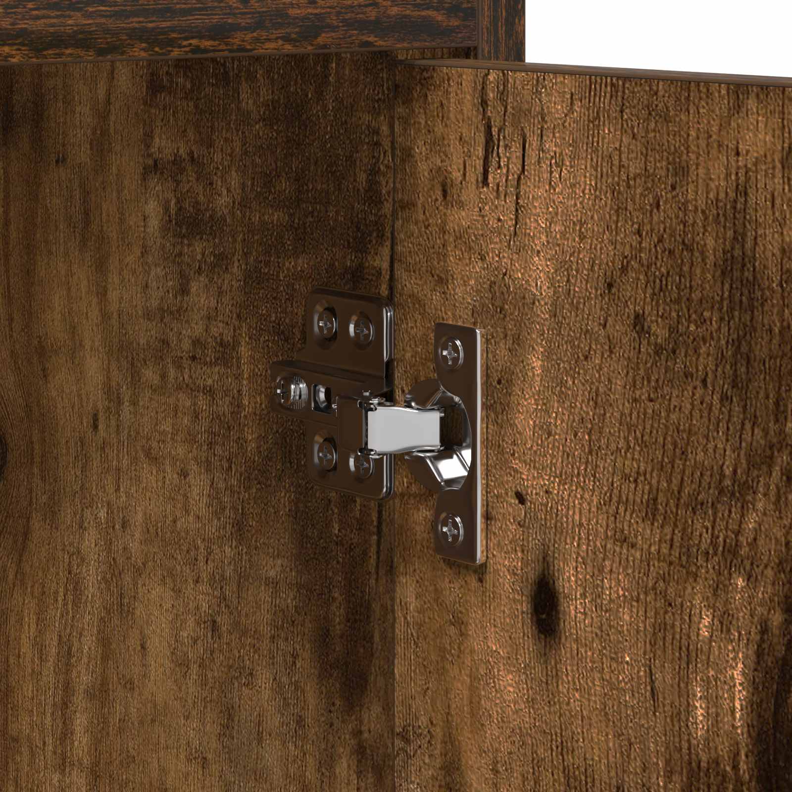 Schoenenkast Gerookt eiken 73,5 x 36 x 92 cm Bewerkt hout image 8