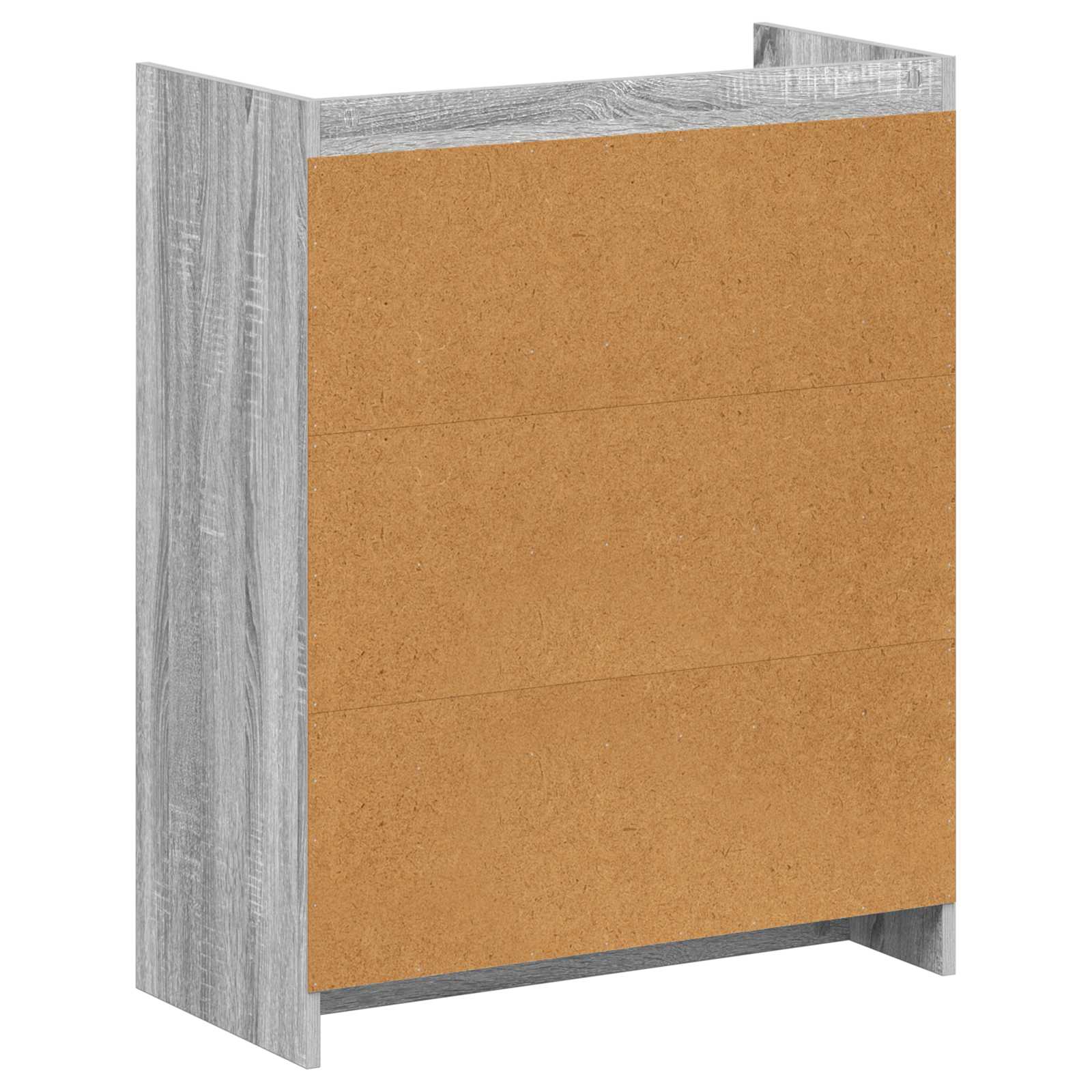 Schoenenkast Grijs Sonoma 73,5 x 36 x 92 cm Bewerkt hout image 6