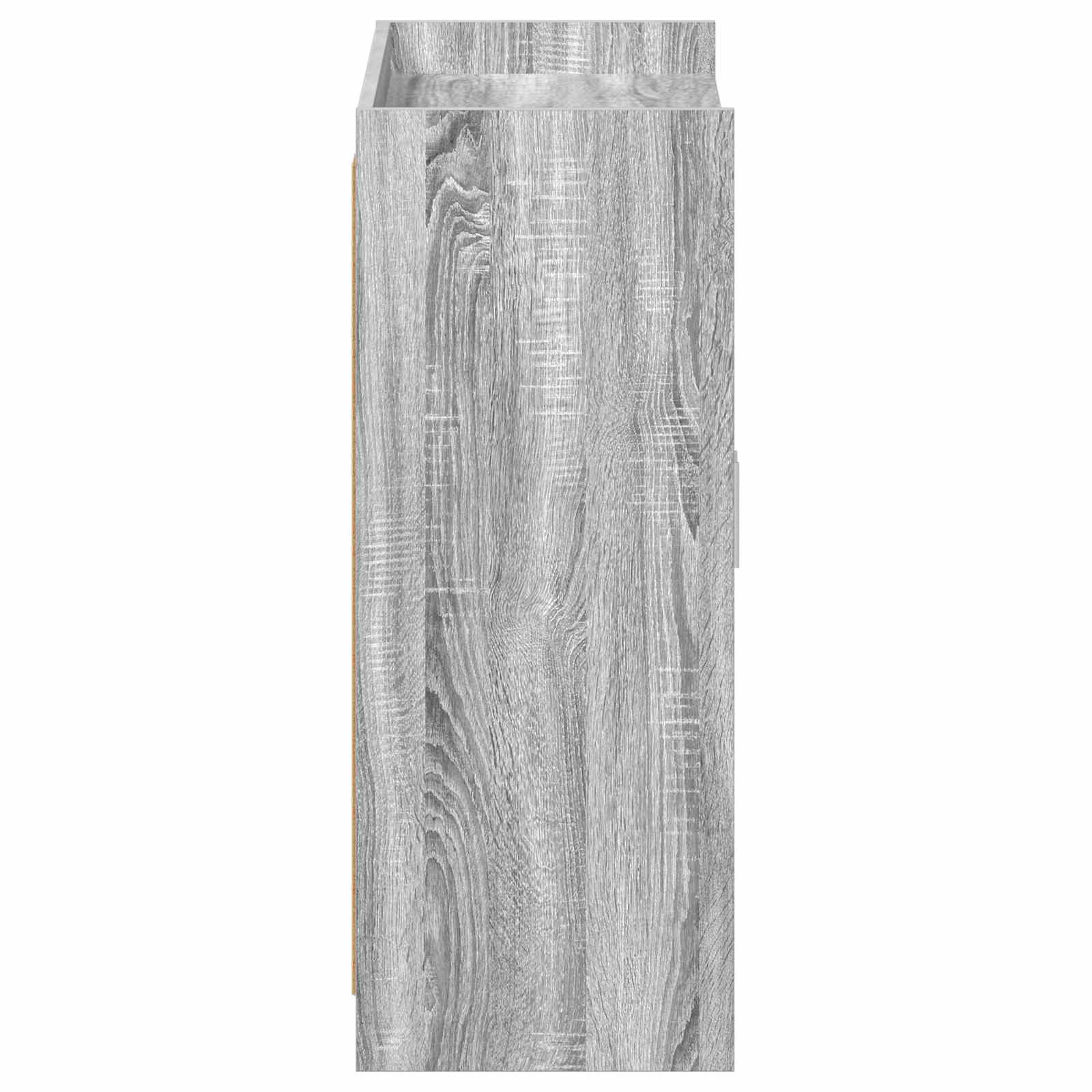 Schoenenkast Grijs Sonoma 73,5 x 36 x 92 cm Bewerkt hout image 5