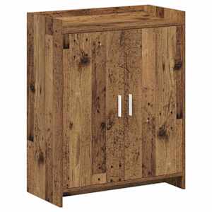 vidaXL Kinga kapp ladustamisega Vana puit 73,5 x 36 x 92 cm Tehispuit