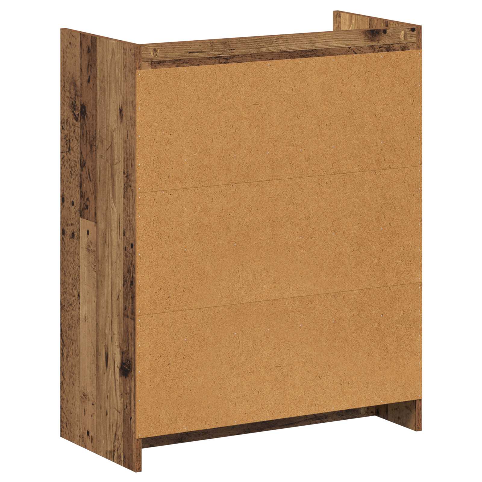Schoenenkast met opslag Oud hout 73,5 x 36 x 92 cm Bewerkt hout image 6