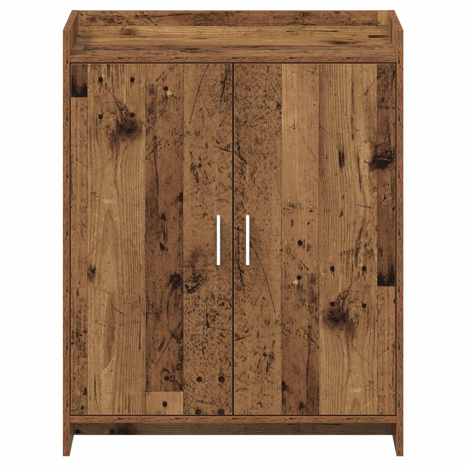 Schoenenkast met opslag Oud hout 73,5 x 36 x 92 cm Bewerkt hout image 4