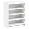 vidaXL Kinga kapp ladustamisega Valge 73,5 x 36 x 92 cm Tehispuit
