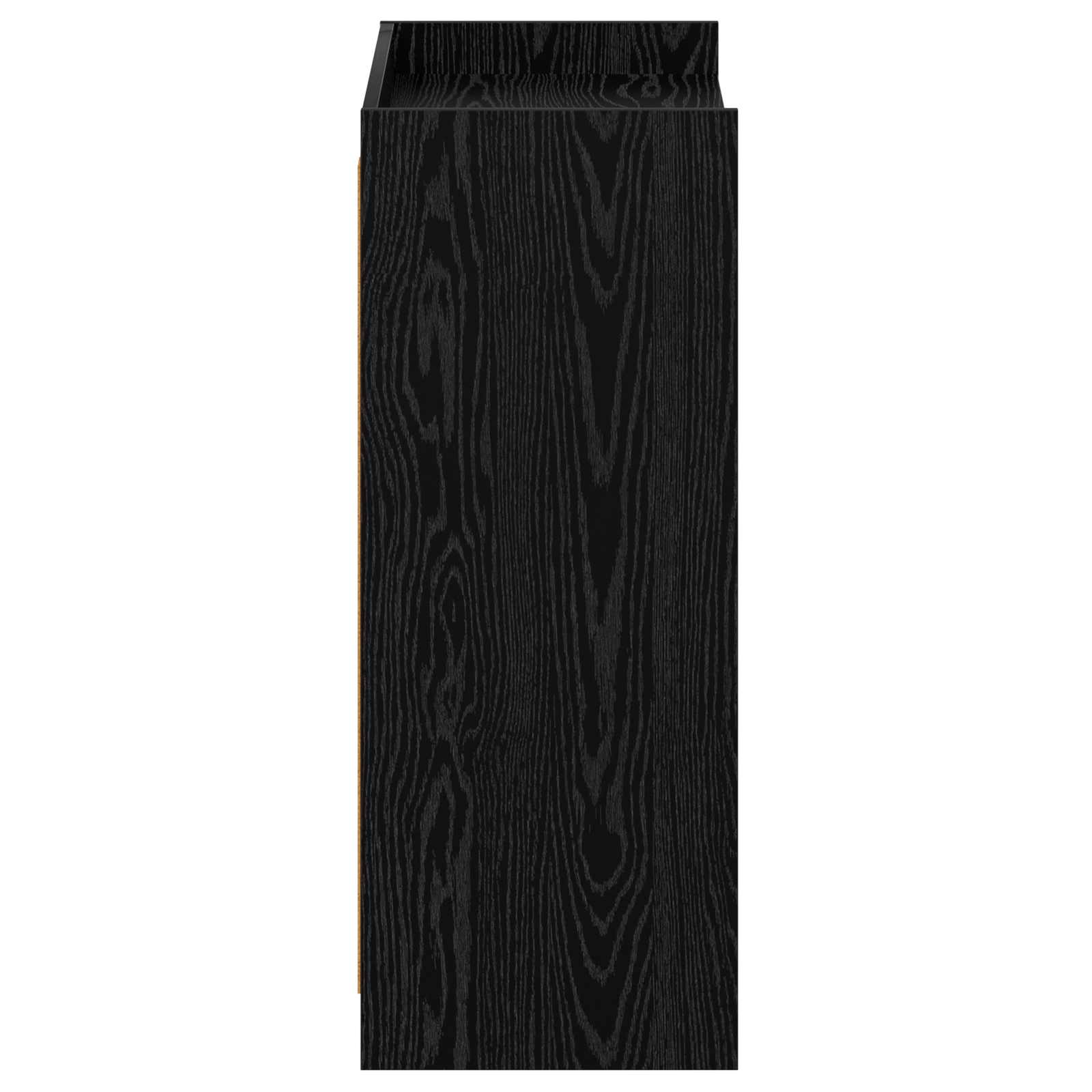 Schoenenkast Zwart eiken 73,5 x 36 x 92 cm Bewerkt hout image 4