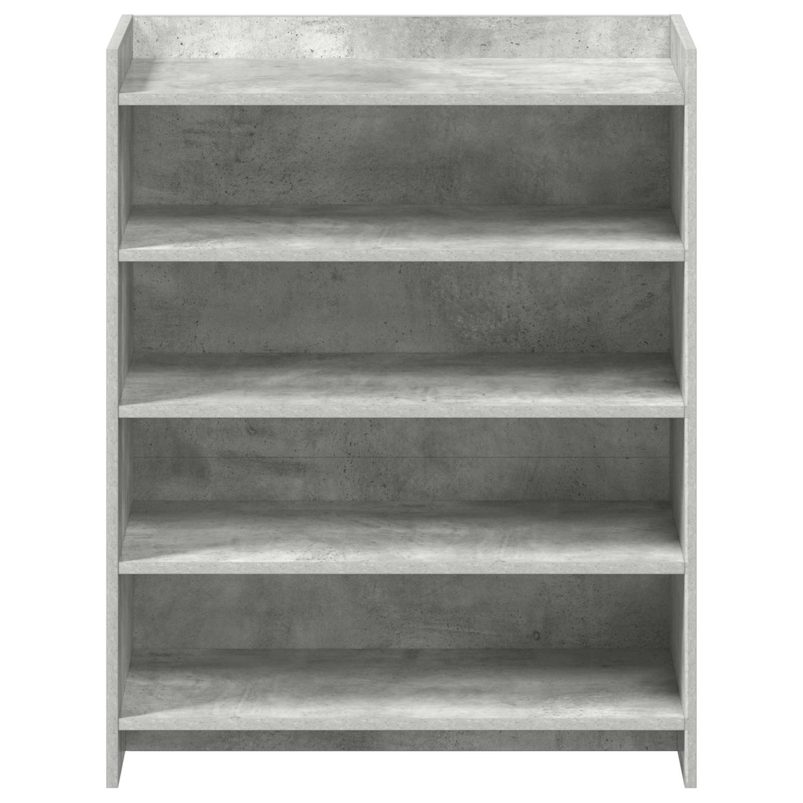 Schoenenkast Betongrijs 73,5 x 36 x 92 cm Bewerkt hout image 3