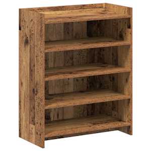 vidaXL Kinga kapp ladustamisega Vana puit 73,5 x 36 x 92 cm Tehispuit