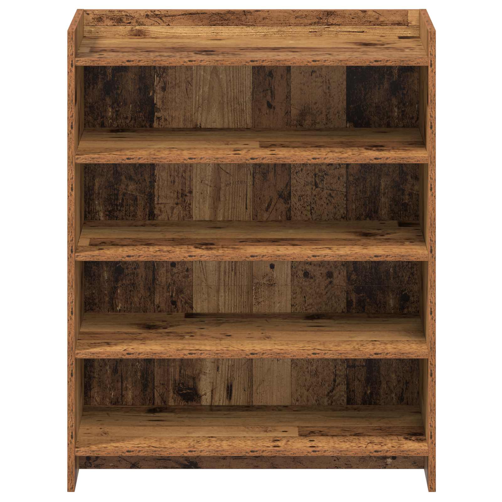 Schoenenkast met opslag Oud hout 73,5 x 36 x 92 cm Bewerkt hout image 3