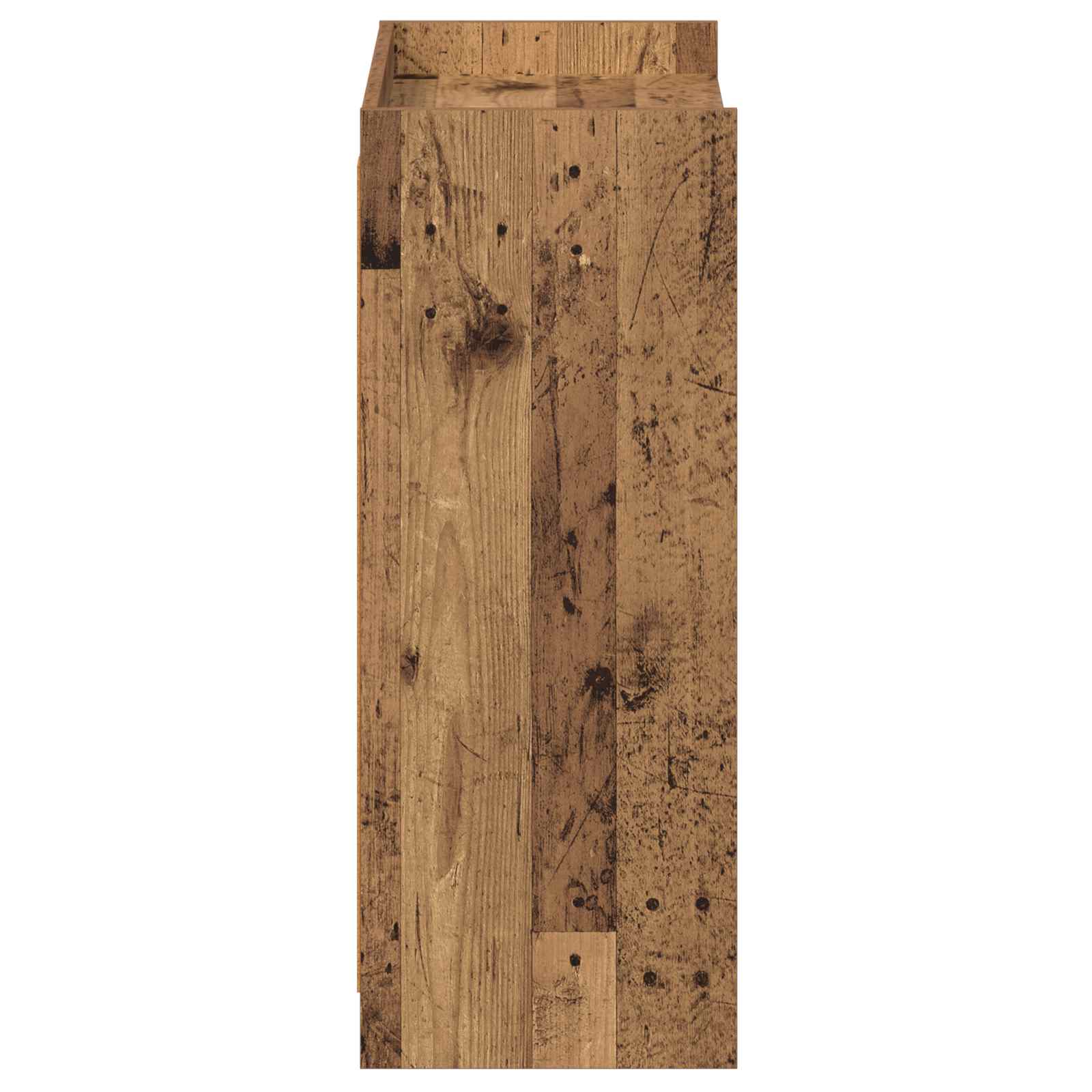 Schoenenkast met opslag Oud hout 73,5 x 36 x 92 cm Bewerkt hout image 4