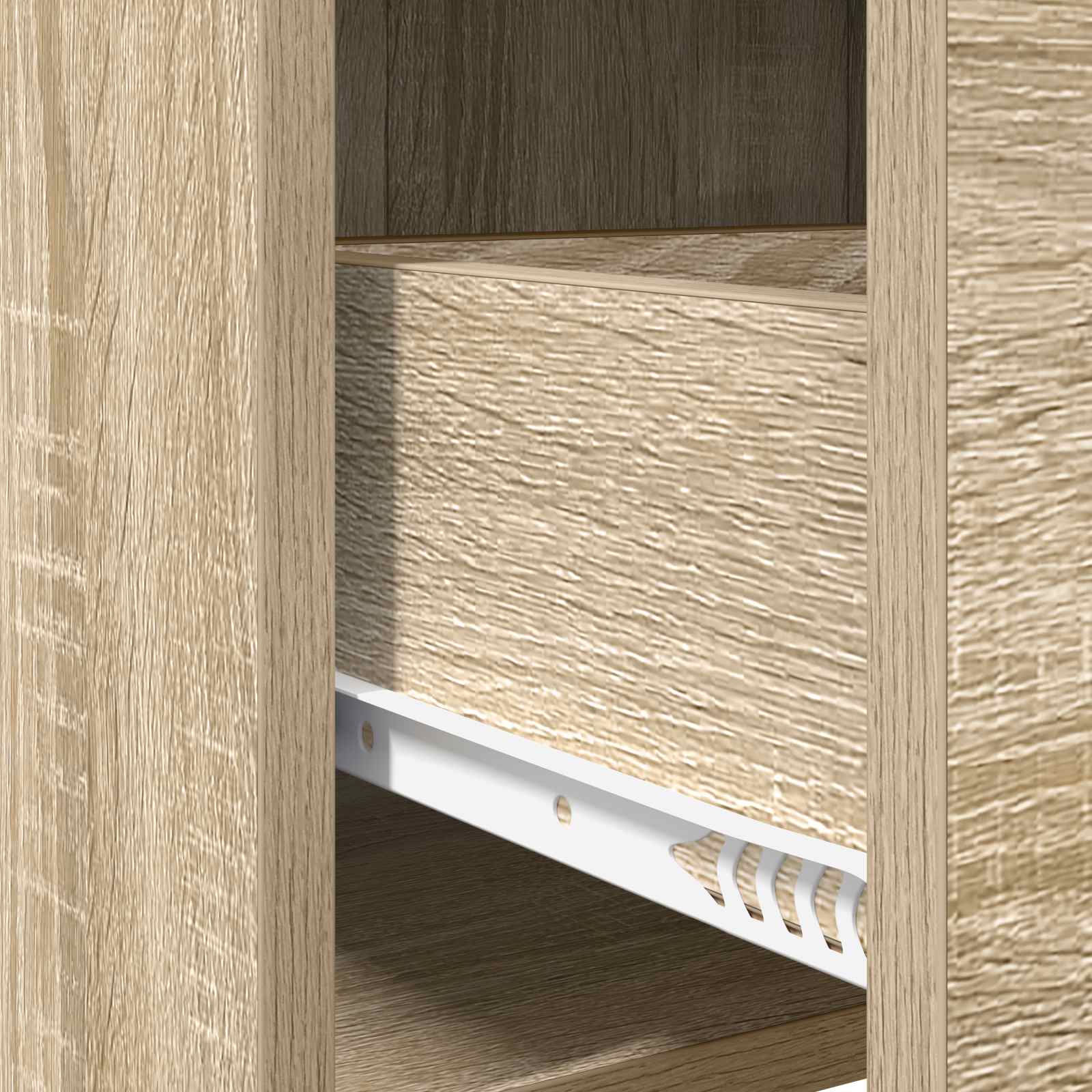 Schoenenkast Sonoma Eiken 73,5 x 36 x 92 cm Bewerkt hout image 7