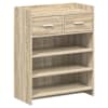 vidaXL Kinga kapp 73,5 x 36 x 92 cm Tehispuit Sonoma tamm