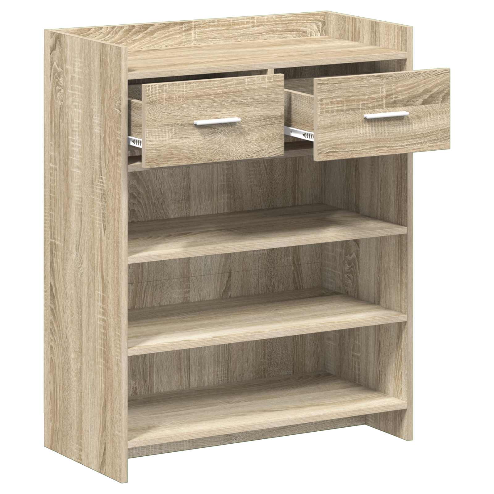 Schoenenkast Sonoma Eiken 73,5 x 36 x 92 cm Bewerkt hout image 3