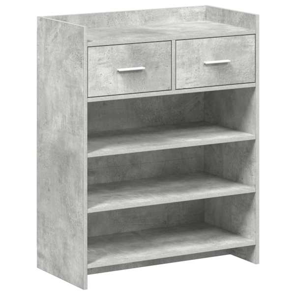 vidaXL Kinga kapp 73,5 x 36 x 92 cm Tehispuit Betoonhall