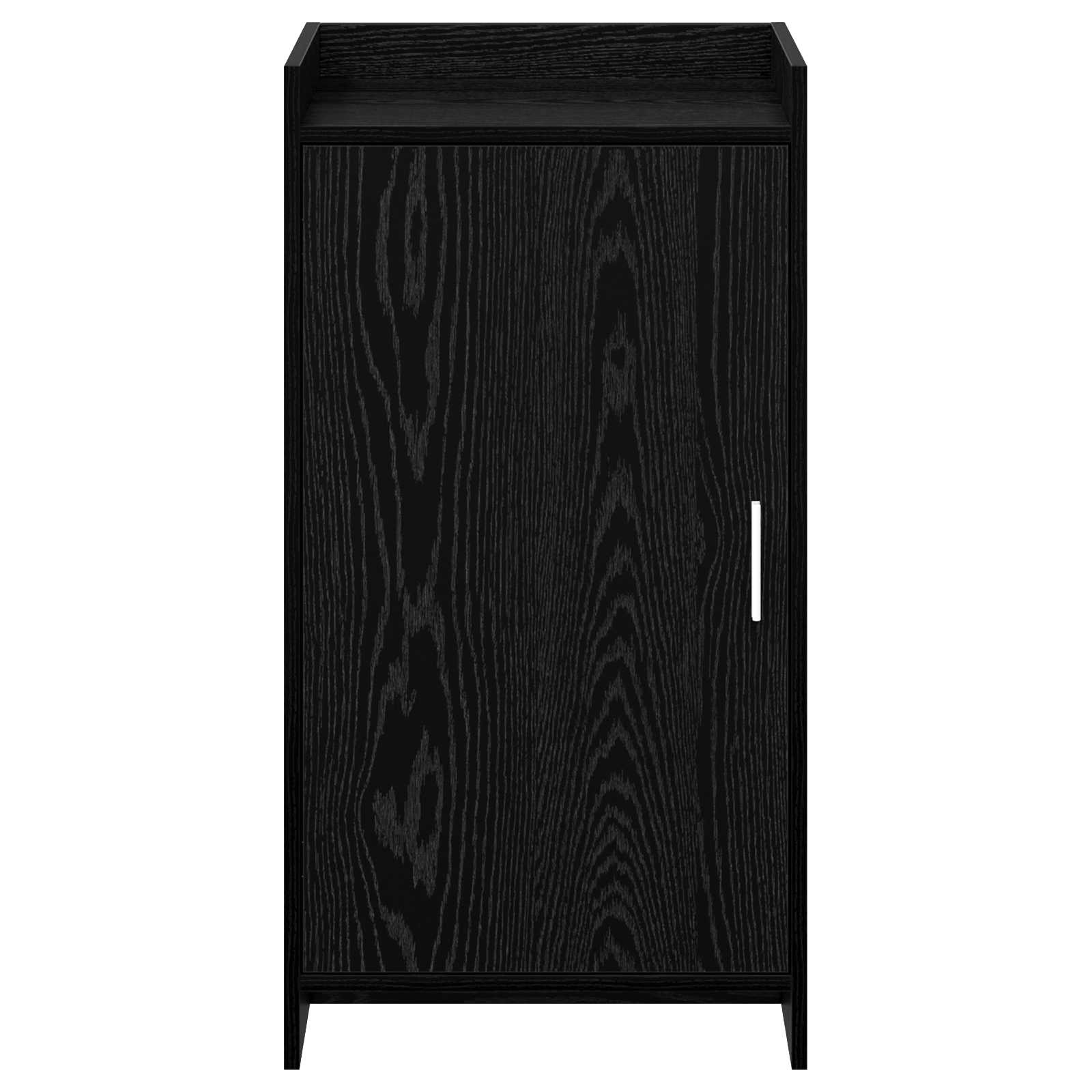 Schoenenkast Zwart eiken 48 x 36 x 92 cm Bewerkt hout image 4