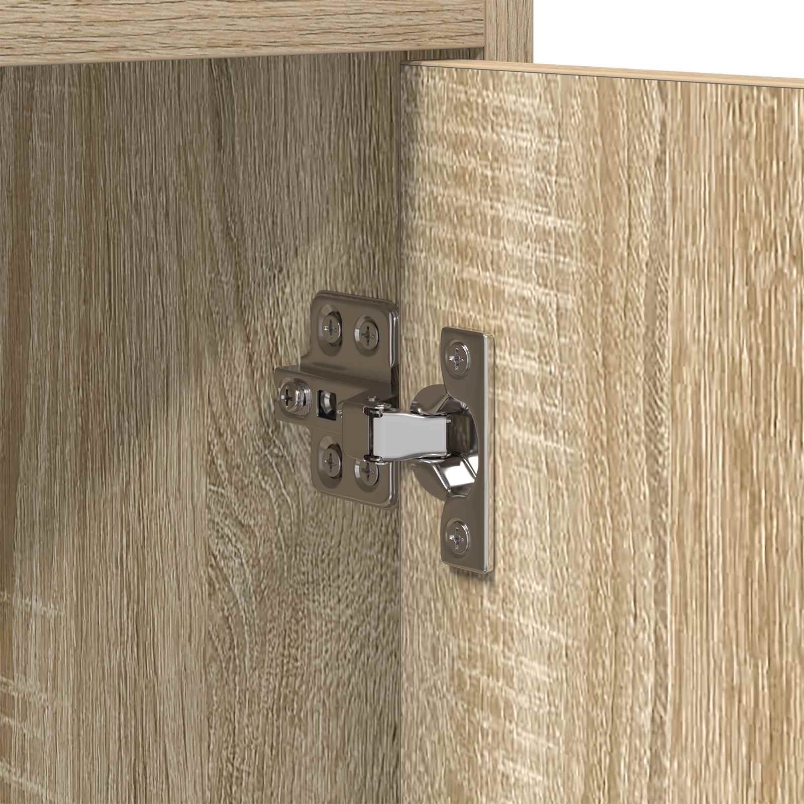 Schoenenkast Sonoma Eiken 48 x 36 x 92 cm Bewerkt hout image 7