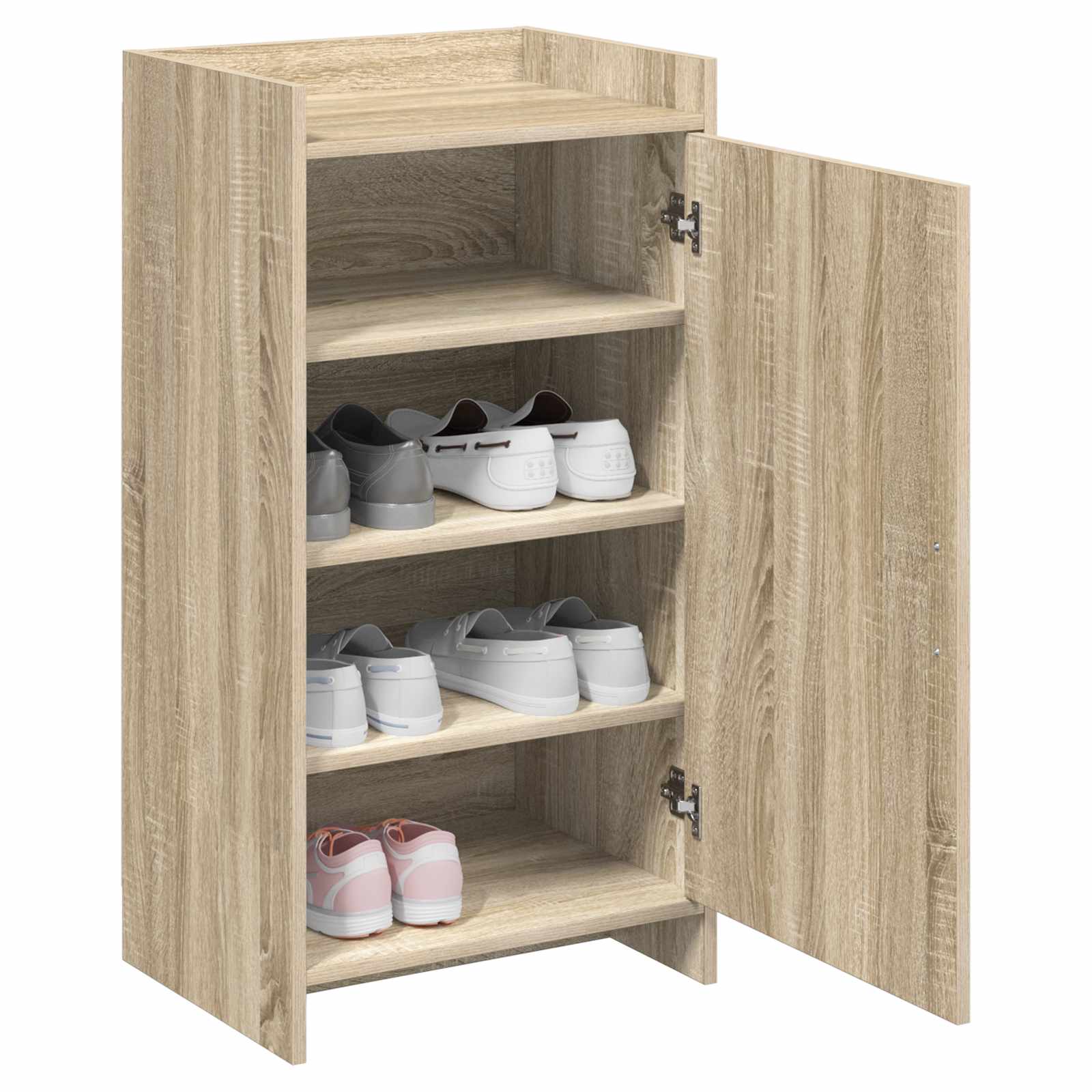 Schoenenkast Sonoma Eiken 48 x 36 x 92 cm Bewerkt hout image 2