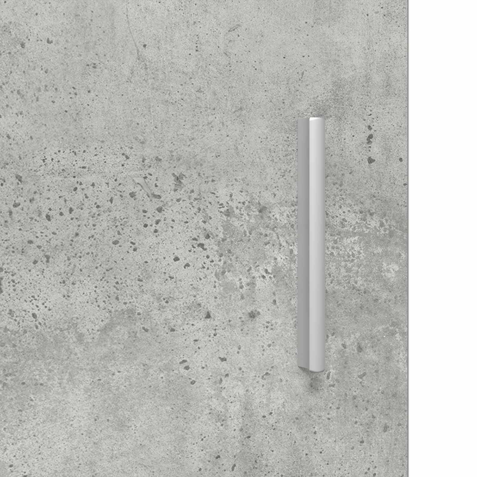 Schoenenkast met opslag Betongrijs 48 x 36 x 92 cm Bewerkt hout image 6