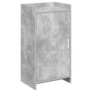 vidaXL Kinga kapp ladustamisega Betoonhall 48 x 36 x 92 cm Tehispuit