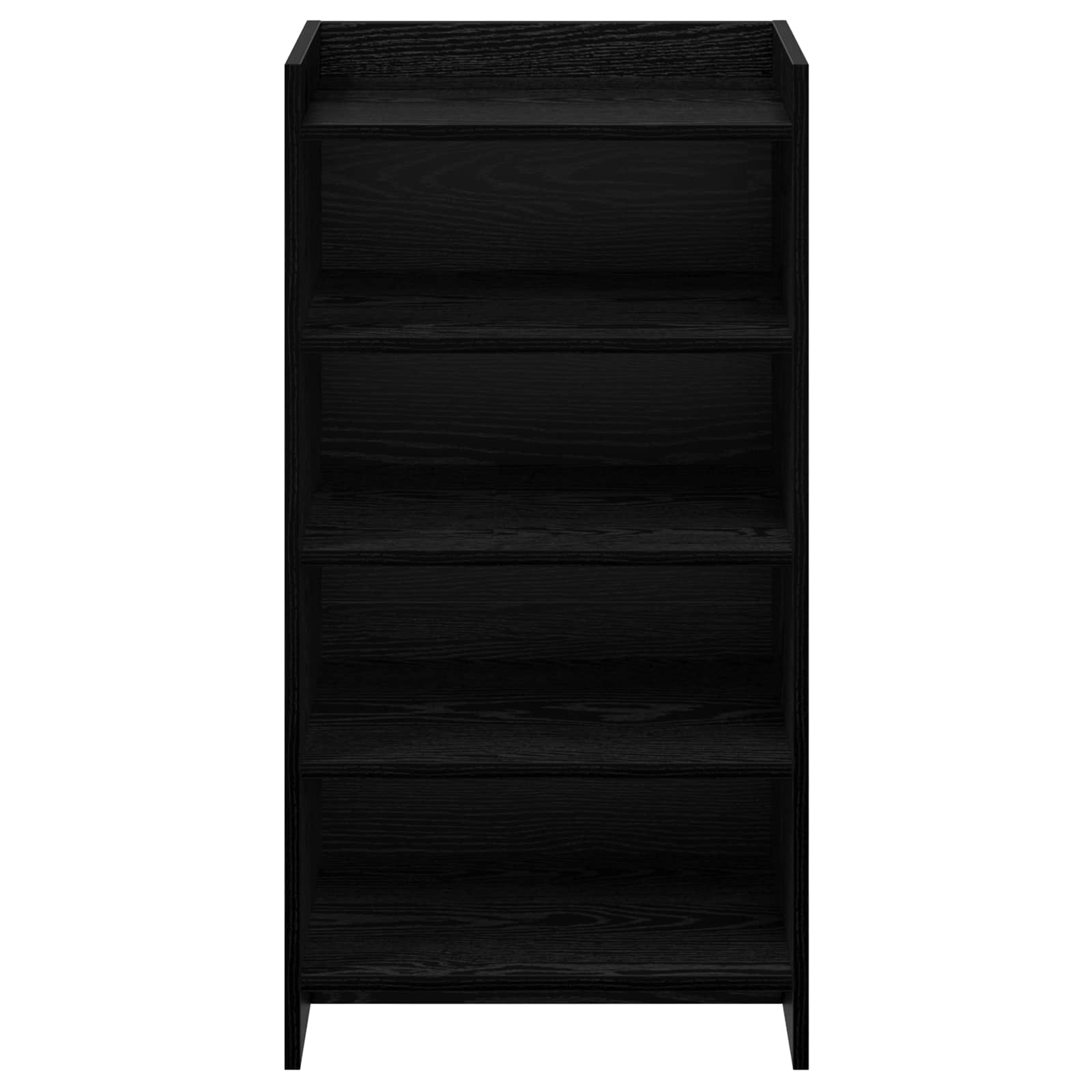 Schoenenkast Zwart eiken 48 x 36 x 92 cm Bewerkt hout image 3
