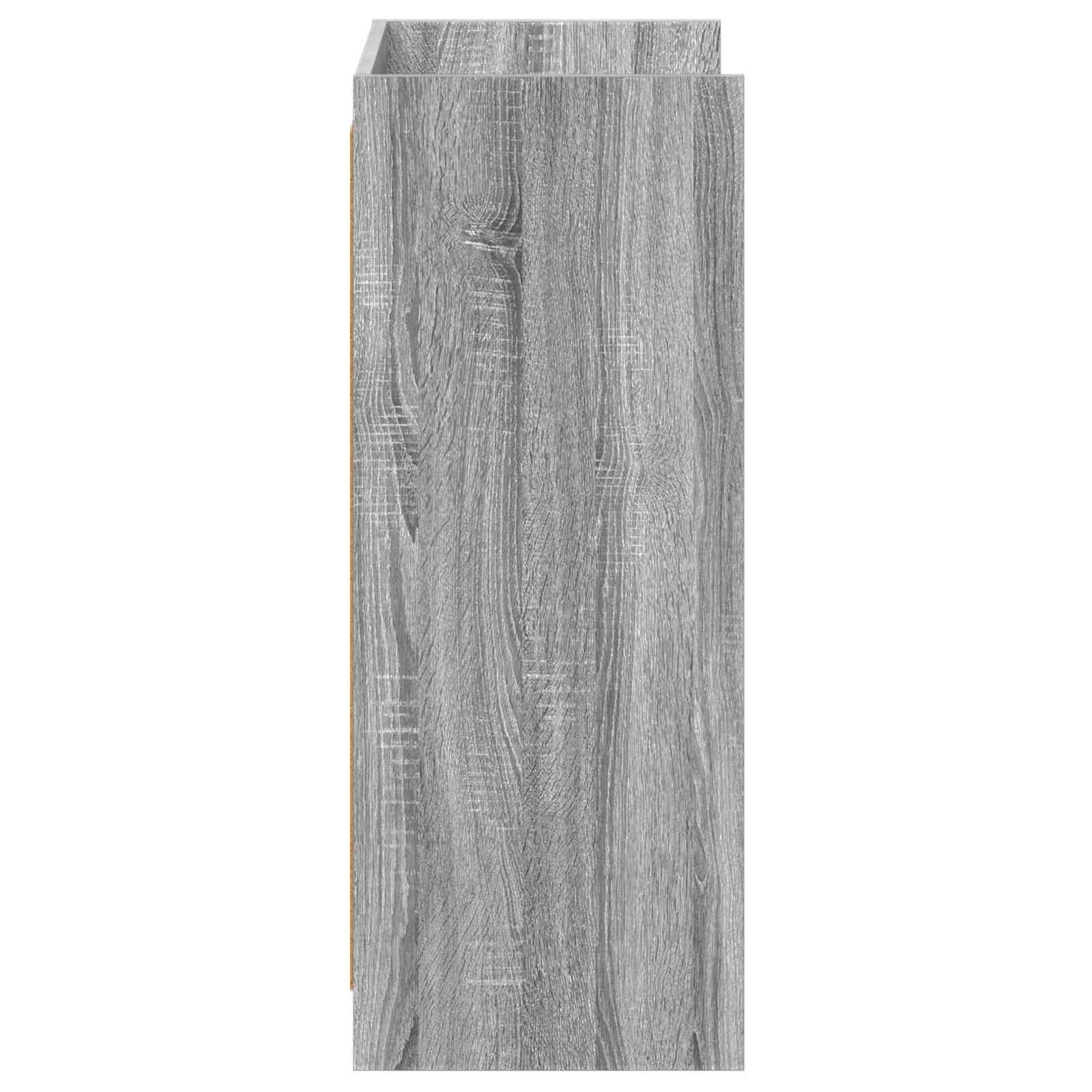 Schoenenkast Grijs Sonoma 48 x 36 x 92 cm Bewerkt hout image 4