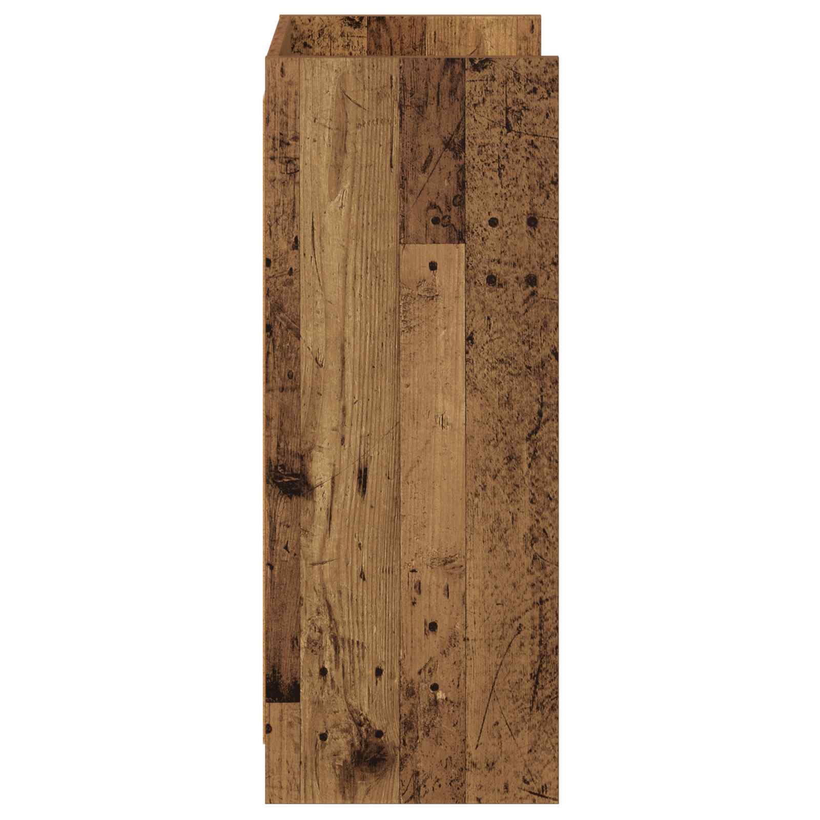 Schoenenkast met opslag Oud hout 48 x 36 x 92 cm Bewerkt hout image 4