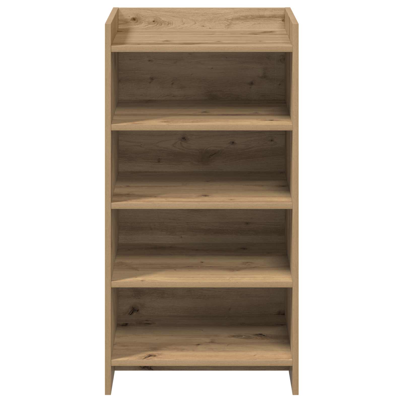 Schoenenkast Artisanaal eiken 48 x 36 x 92 cm Bewerkt hout image 3
