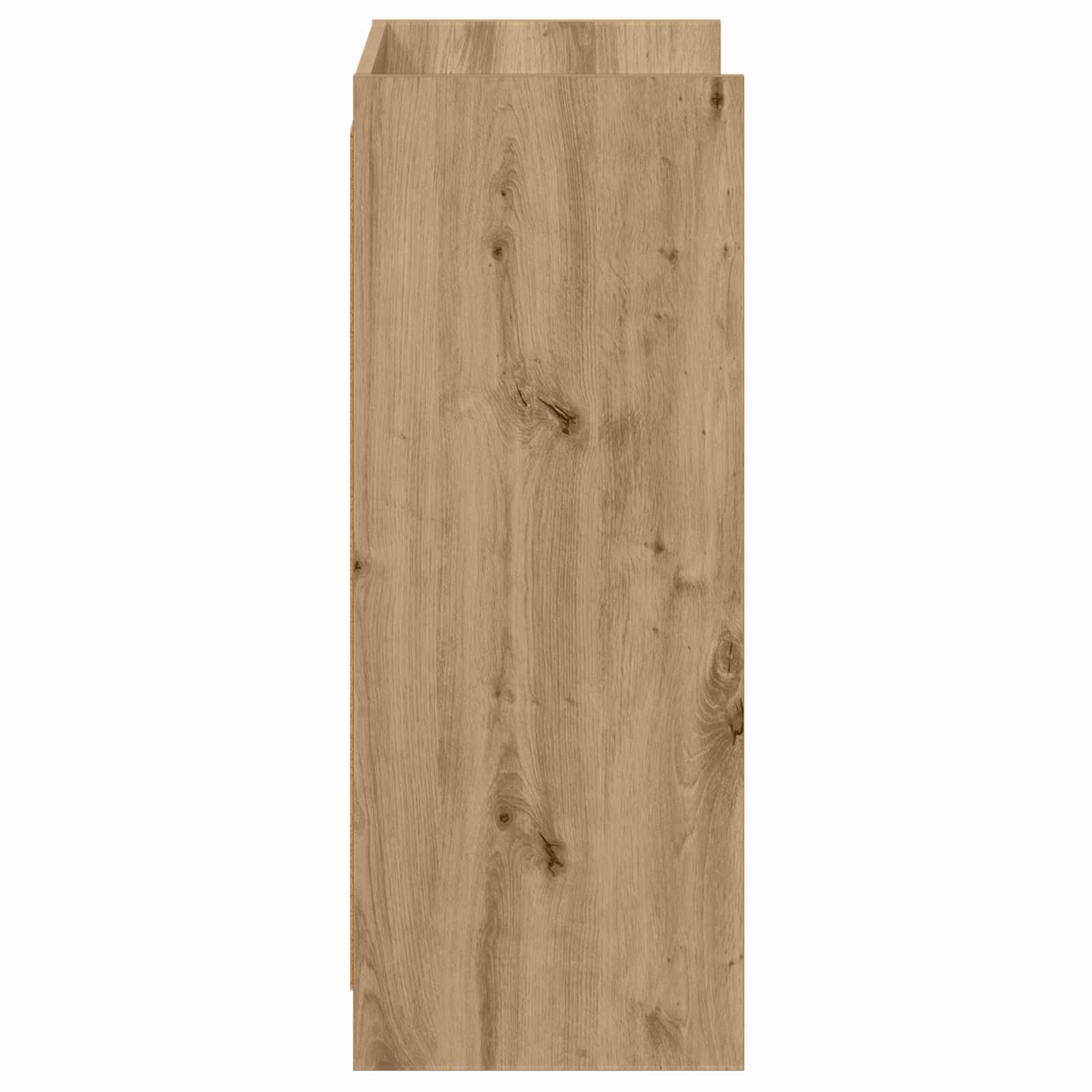 Schoenenkast Artisanaal eiken 48 x 36 x 92 cm Bewerkt hout image 4