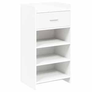 vidaXL Kinga kapp sahtliga Valge 48 x 36 x 92 cm Tehispuit