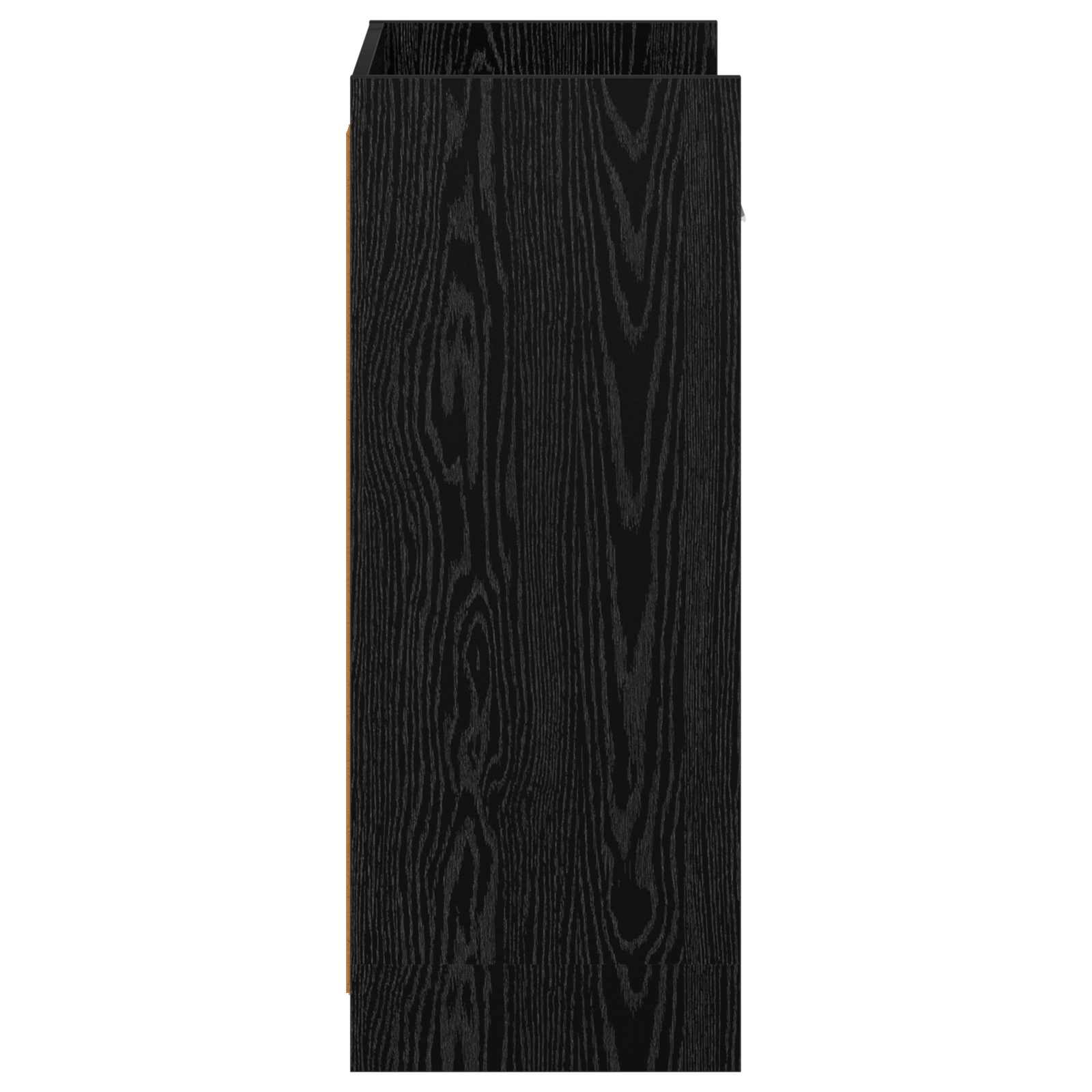 Schoenenkast met lade Zwart eiken 48 x 36 x 92 cm Bewerkt hout image 5