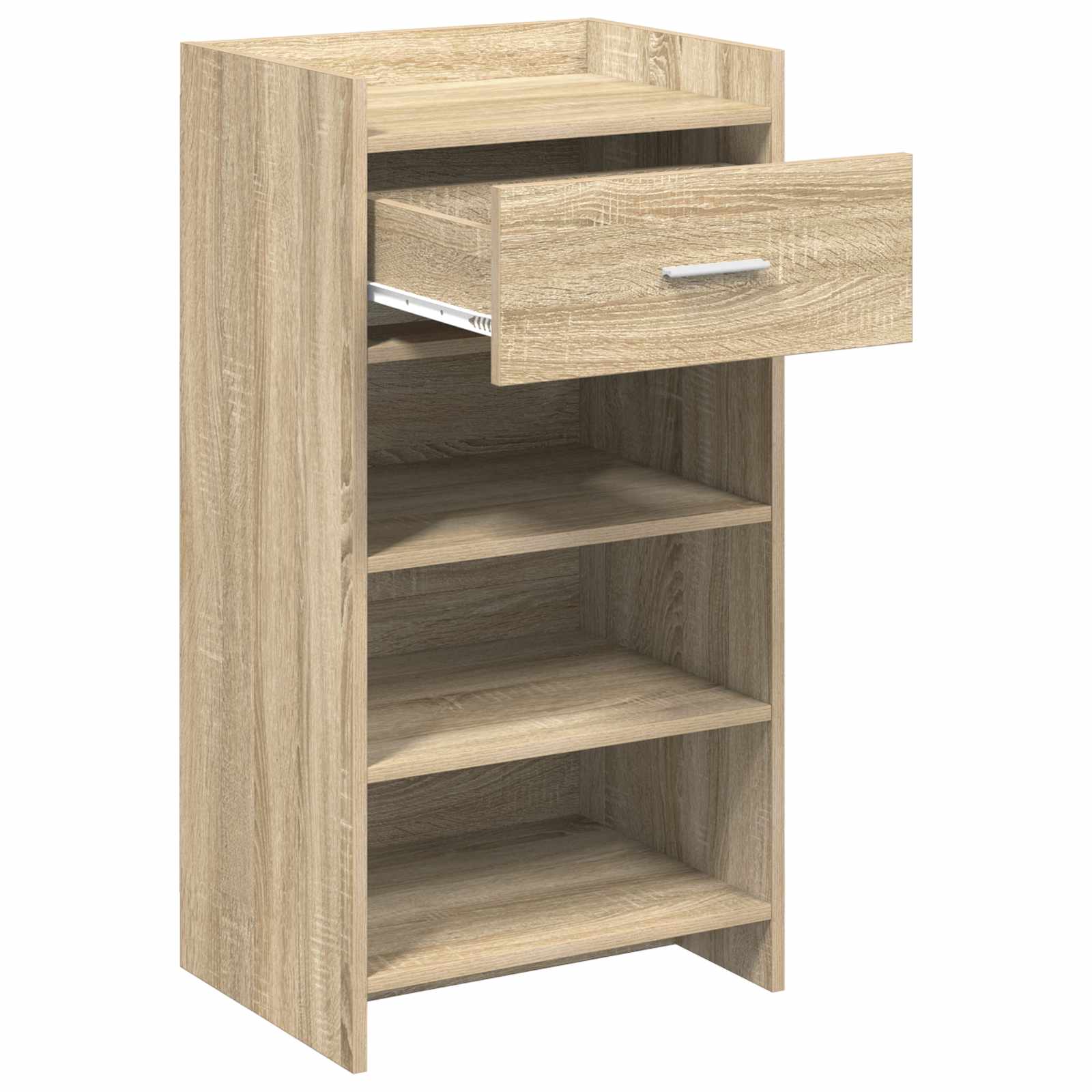 Schoenenkast met lade Sonoma Eiken 48 x 36 x 92 cm Bewerkt hout image 3
