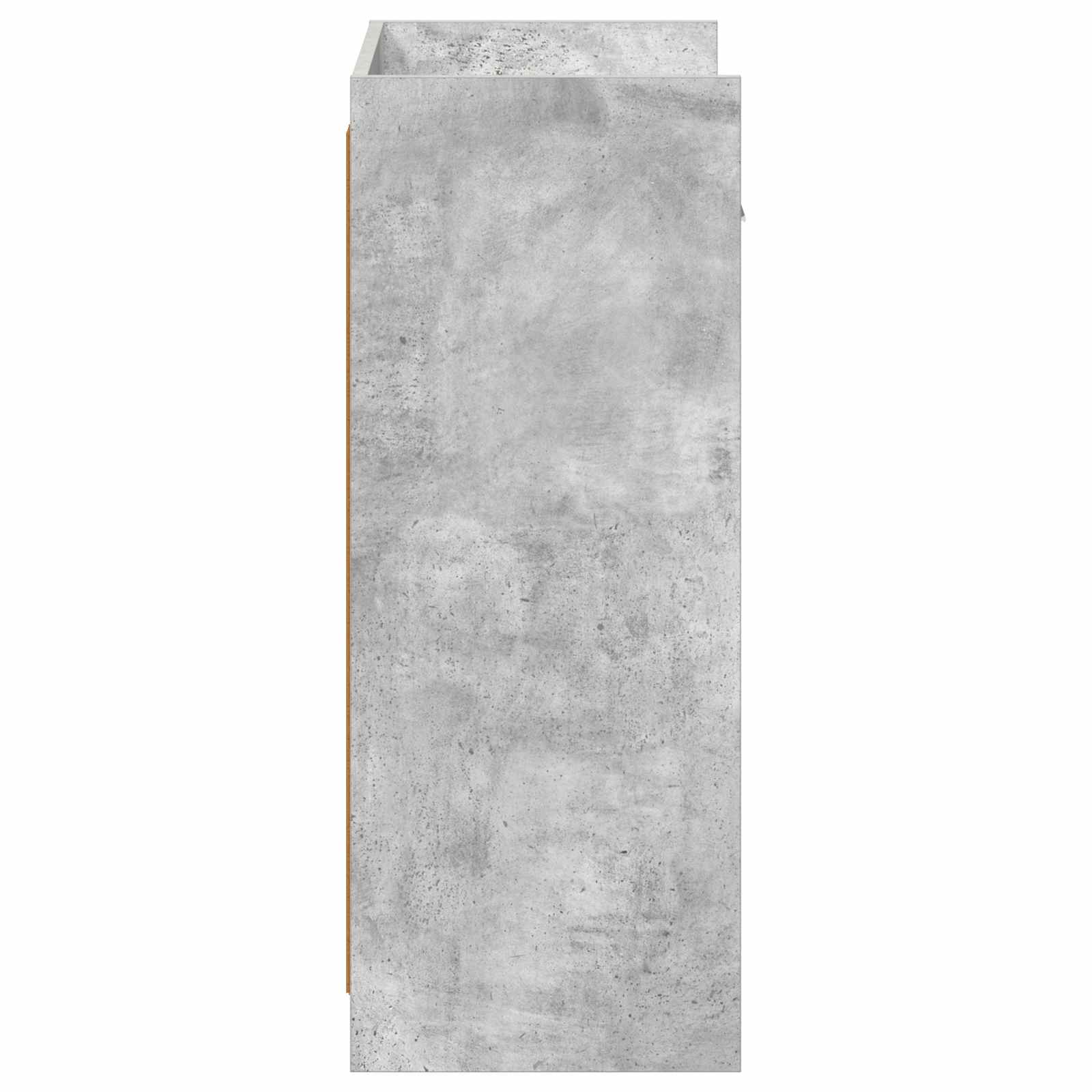 Schoenenkast met lade Betongrijs 48 x 36 x 92 cm Bewerkt hout image 5