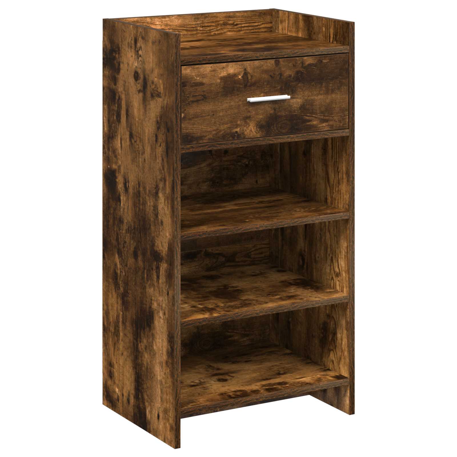 Schoenenkast Gerookt eiken 48 x 36 x 92 cm Bewerkt hout image 1