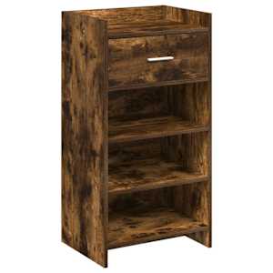 vidaXL Kinga kapp sahtliga Suitsutatud tamm 48 x 36 x 92 cm Tehispuit