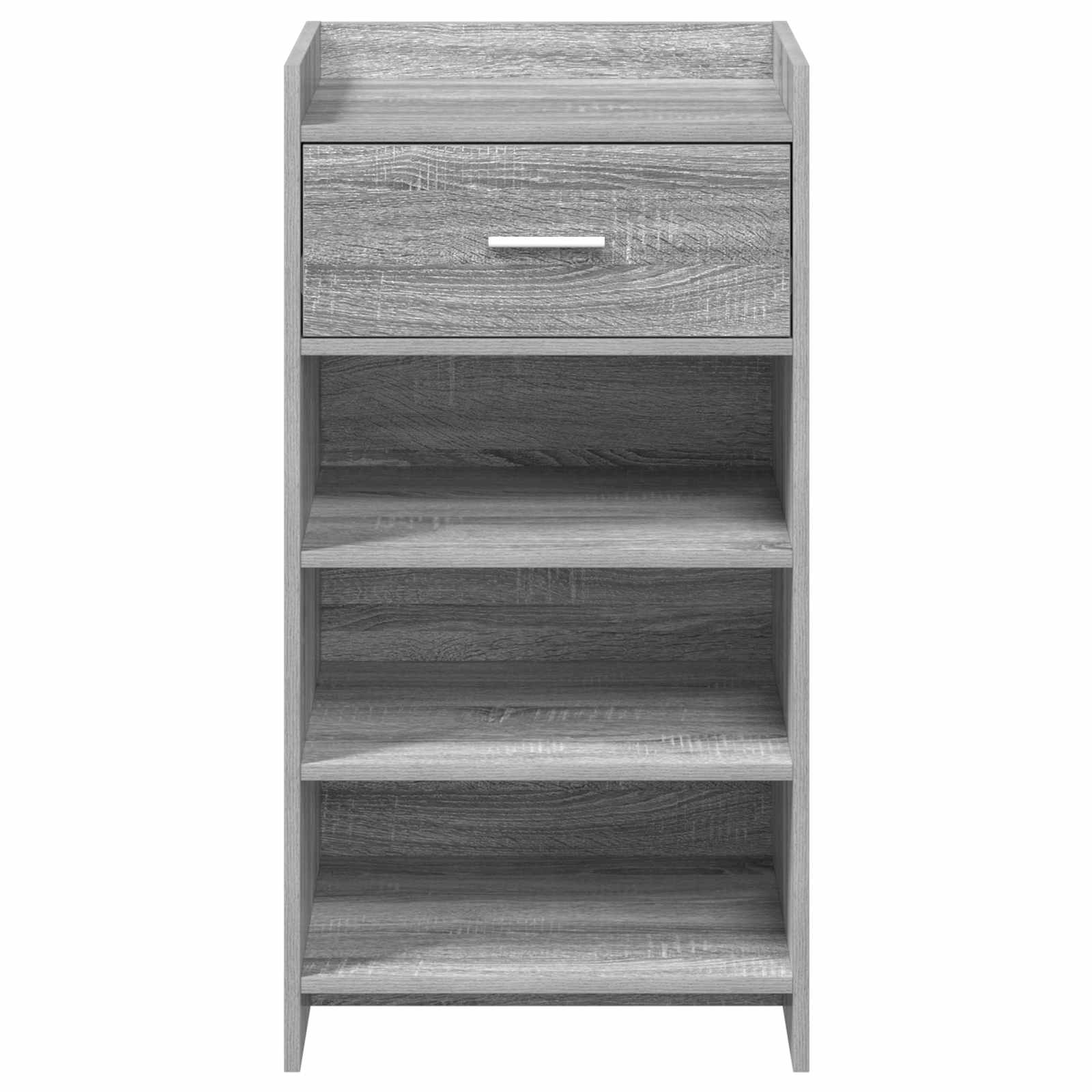 Schoenenkast met lade Grijs Sonoma 48 x 36 x 92 cm Bewerkt hout image 4