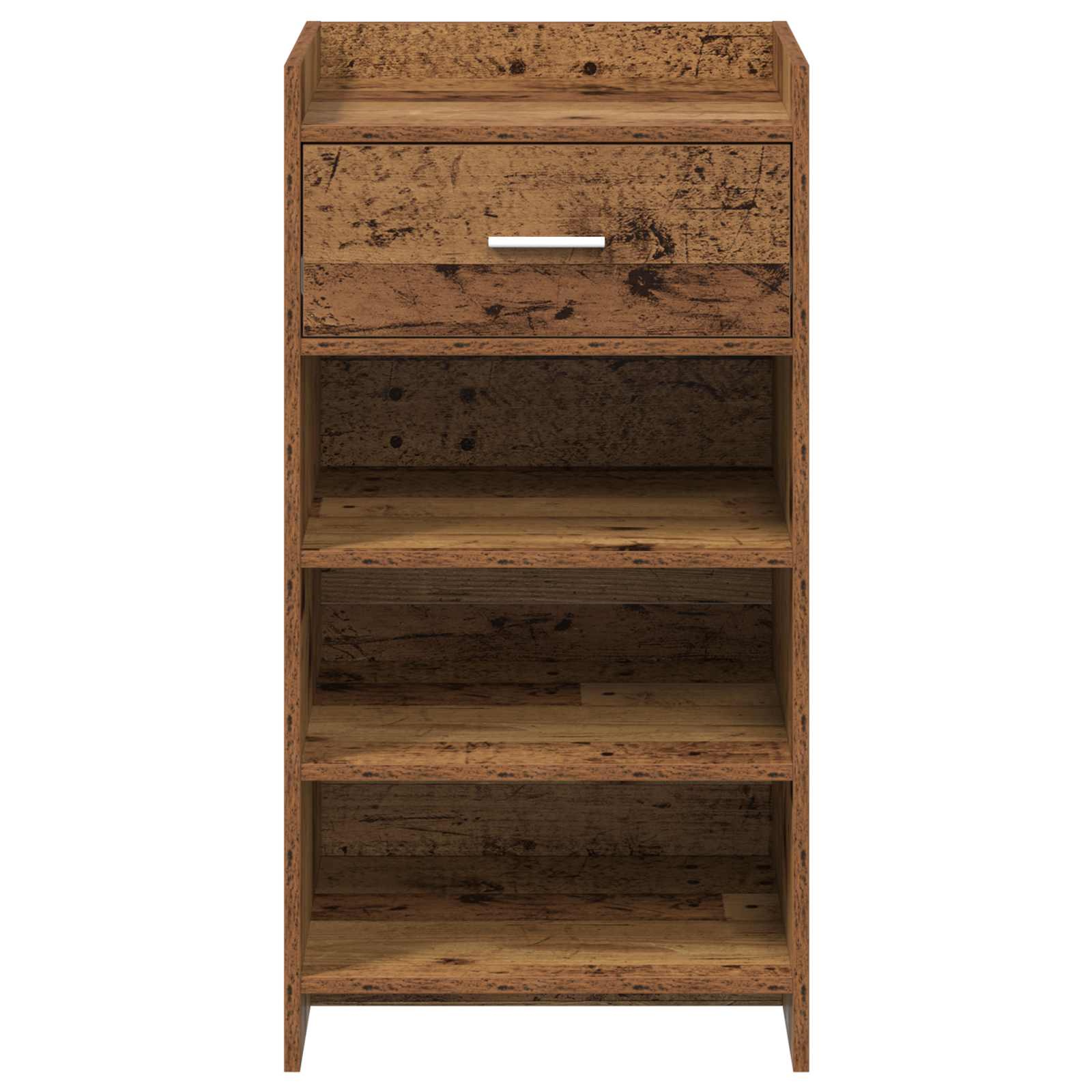 Schoenenkast met lade Oud hout 48 x 36 x 92 cm Bewerkt hout image 4