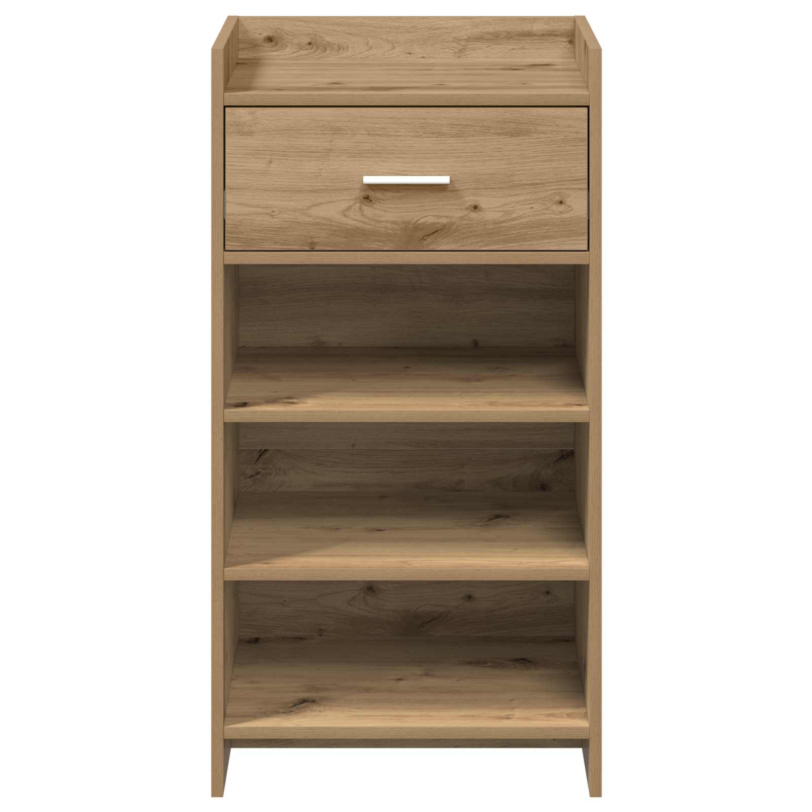 Schoenenkast Artisanaal eiken 48 x 36 x 92 cm Bewerkt hout image 4
