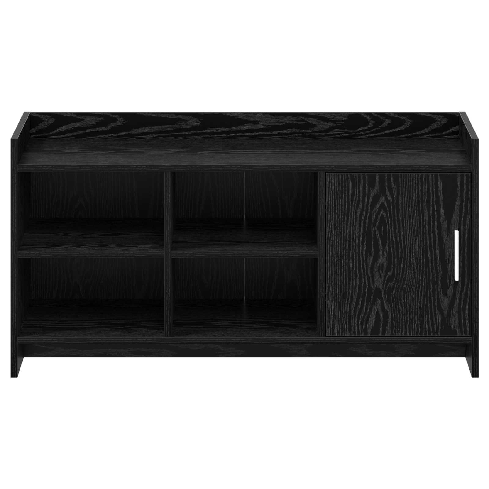 Schoenenkast Zwart eiken 100 x 39,5 x 51 cm Bewerkt hout image 4