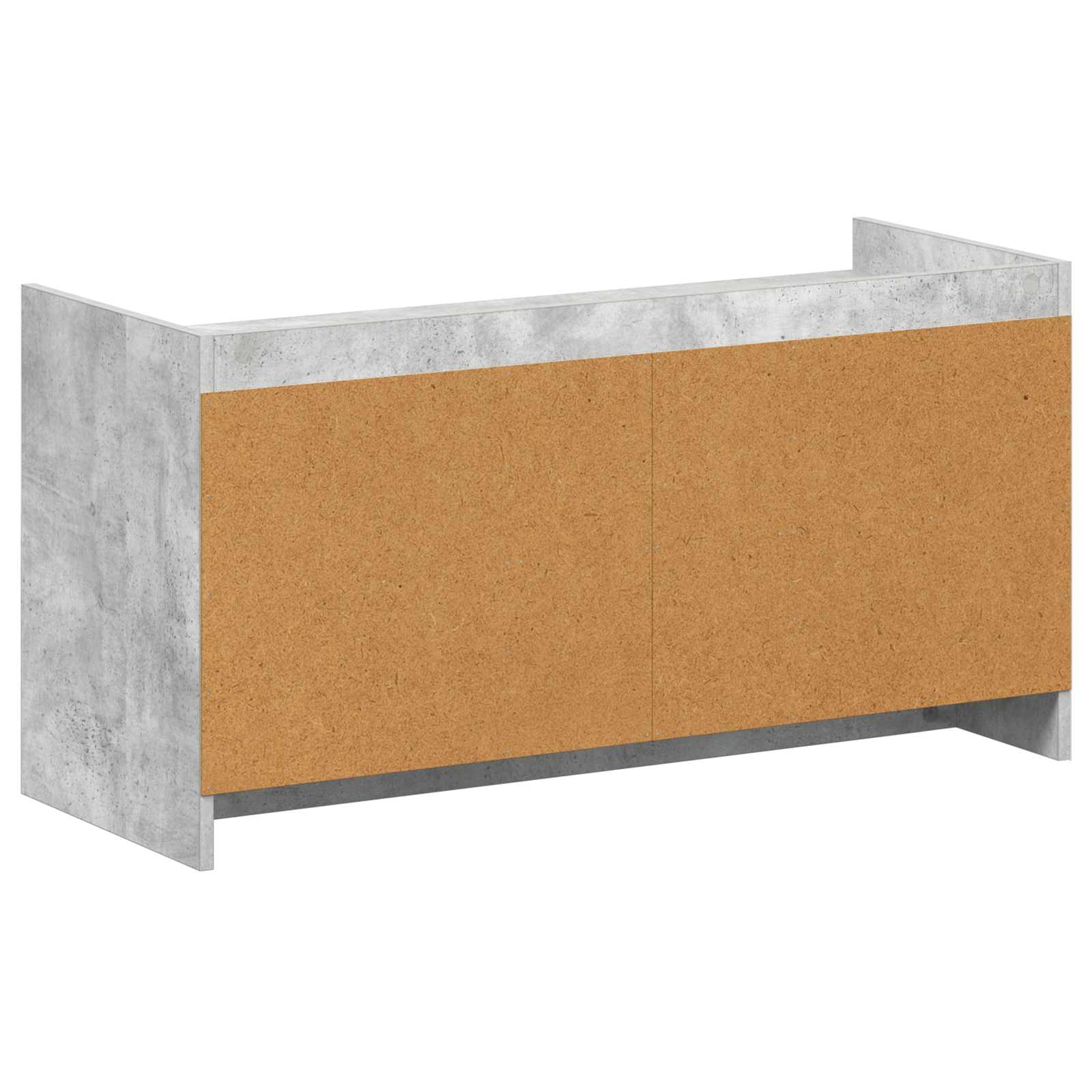 Schoenenkast Betongrijs 100 x 39,5 x 51 cm Bewerkt hout image 6