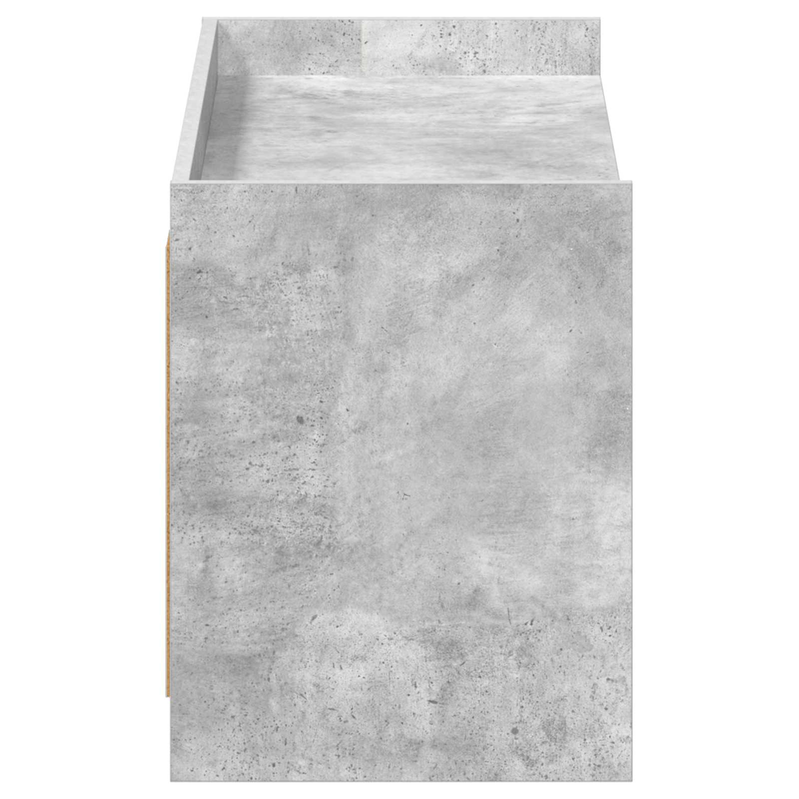 Schoenenkast Betongrijs 100 x 39,5 x 51 cm Bewerkt hout image 5