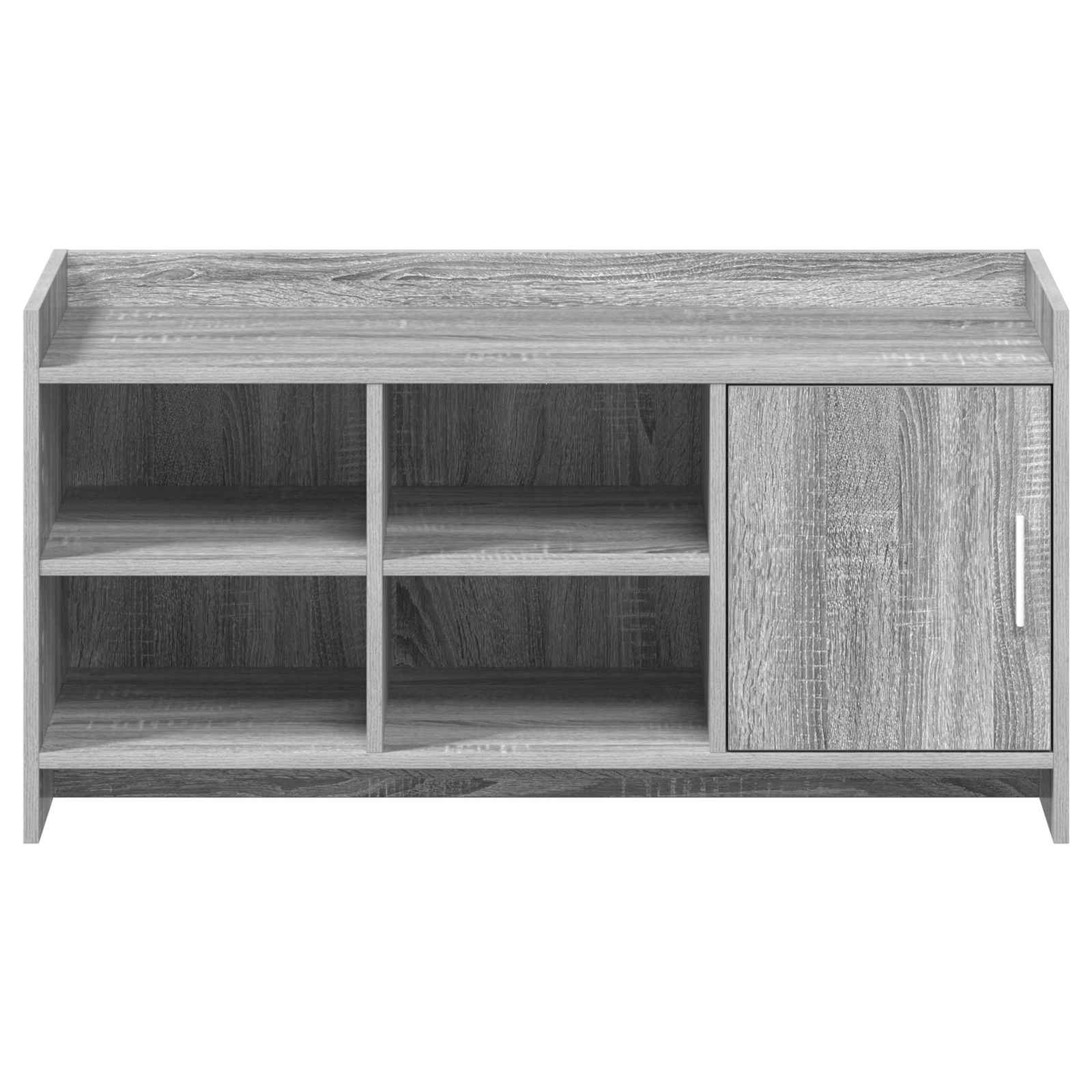 Schoenenkast Grijs Sonoma 100 x 39,5 x 51 cm Bewerkt hout image 4
