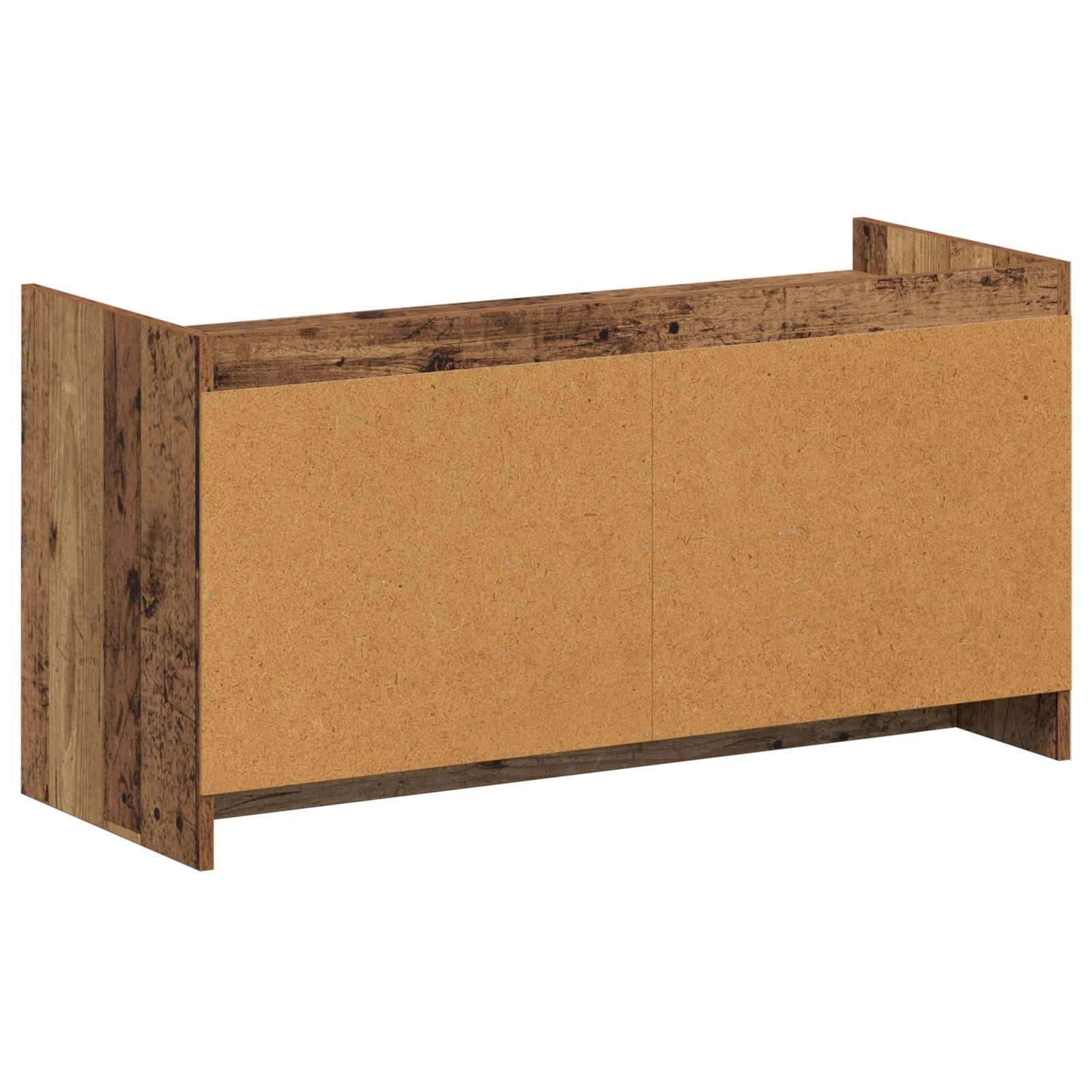 Schoenenkast Oud hout 100 x 39,5 x 51 cm Bewerkt hout image 6