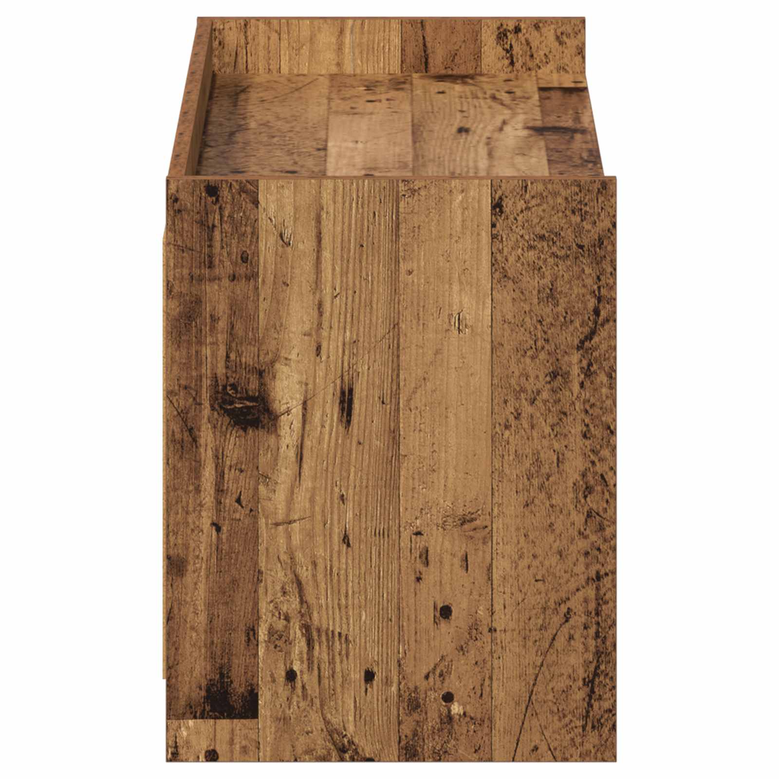 Schoenenkast Oud hout 100 x 39,5 x 51 cm Bewerkt hout image 5
