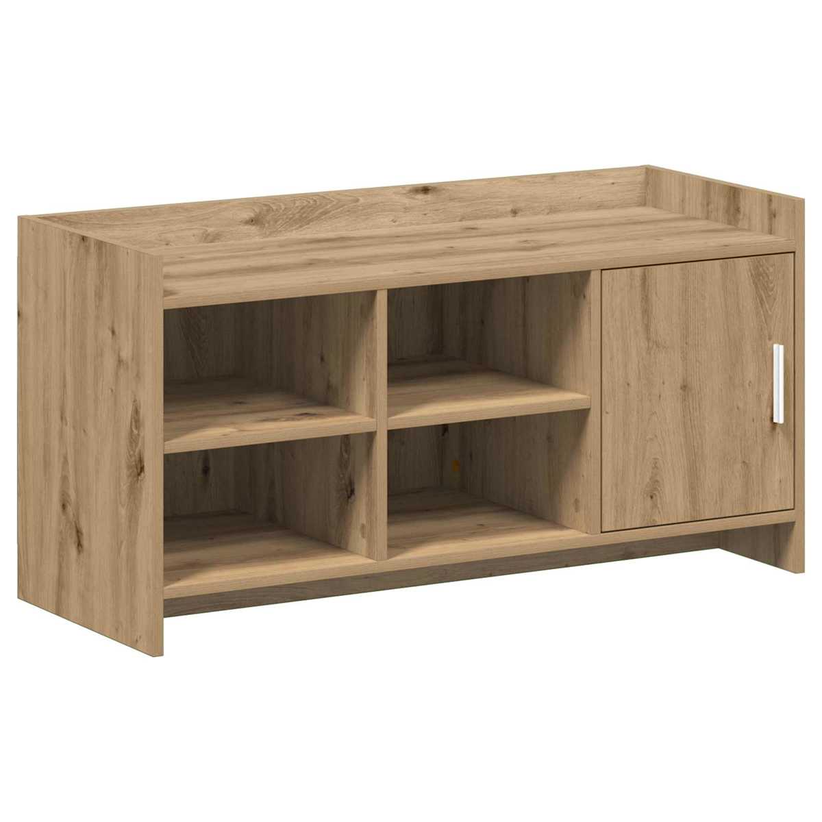 Sko skab 100 x 39,5 x 51 cm Konstrueret træ - Billede 2