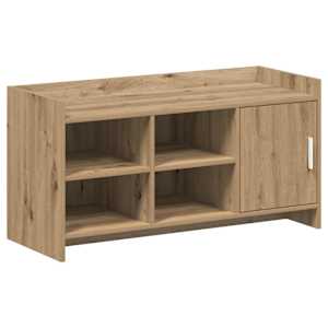 vidaXL Kinga kapp 100 x 39,5 x 51 cm Tehispuit Artisan tamm