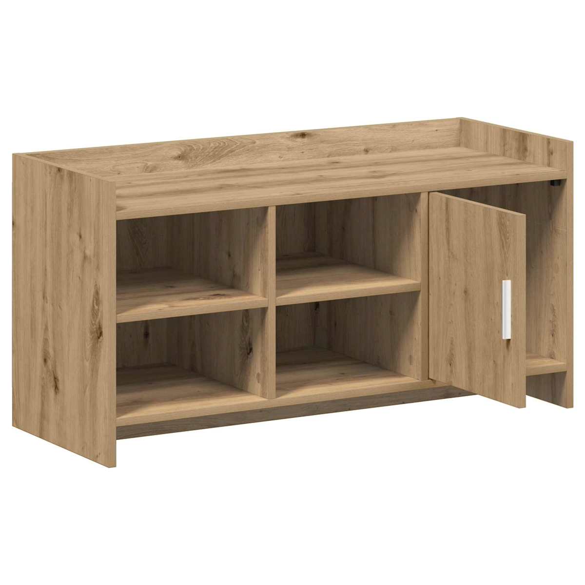 Sko skab 100 x 39,5 x 51 cm Konstrueret træ - Billede 4