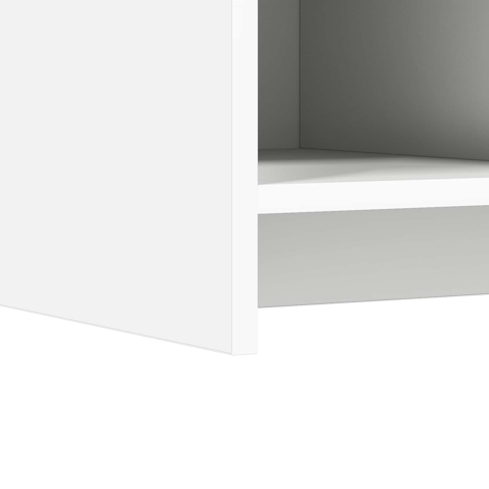 Schoenenkast met opslag Wit 85 x 39,5 x 70 cm Bewerkt hout image 6