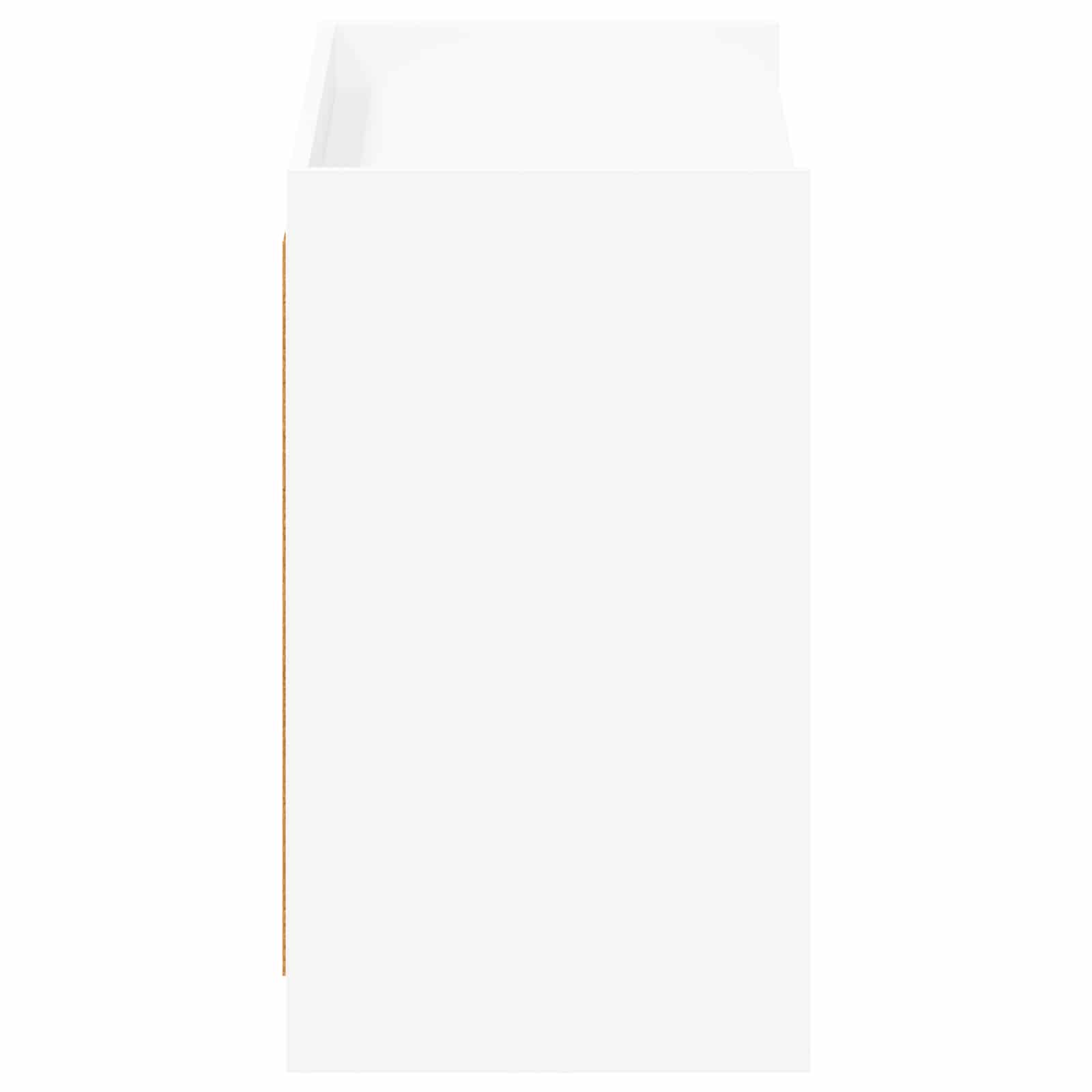 Schoenenkast met opslag Wit 85 x 39,5 x 70 cm Bewerkt hout image 4