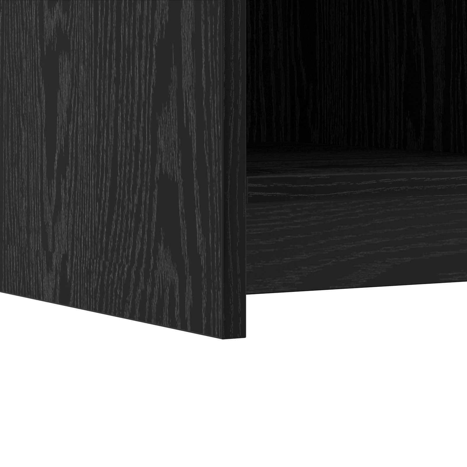 Schoenenkast Zwart eiken 85 x 39,5 x 70 cm Bewerkt hout image 6
