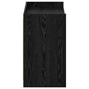 Skříň na obuv Černý dub 85 x 39,5 x 70 cm Kompozitní dřevo - obrázek 5