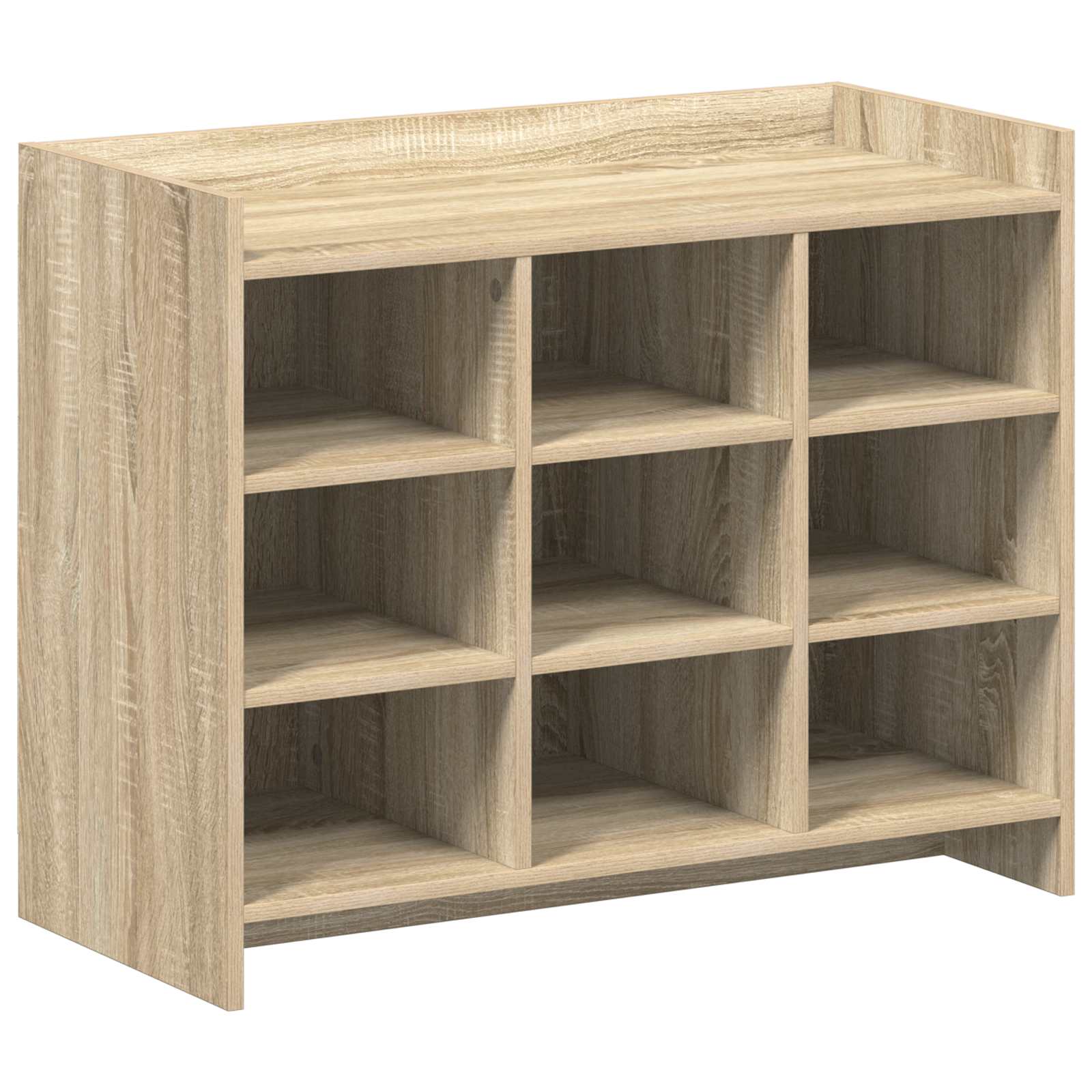 Schoenenkast Sonoma Eiken 85 x 39,5 x 70 cm Bewerkt hout image 1